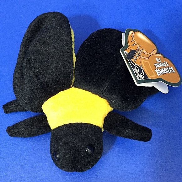 Muhammad Ali Salvinos Bammers Bear Butterfly Bee 1999 Boxing Bean Bag Plush Tags - Picture 10 of 12